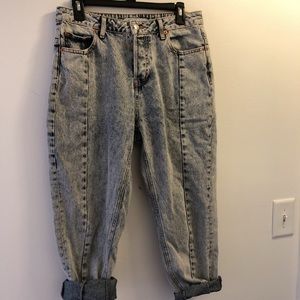 Zara high waisted capris!